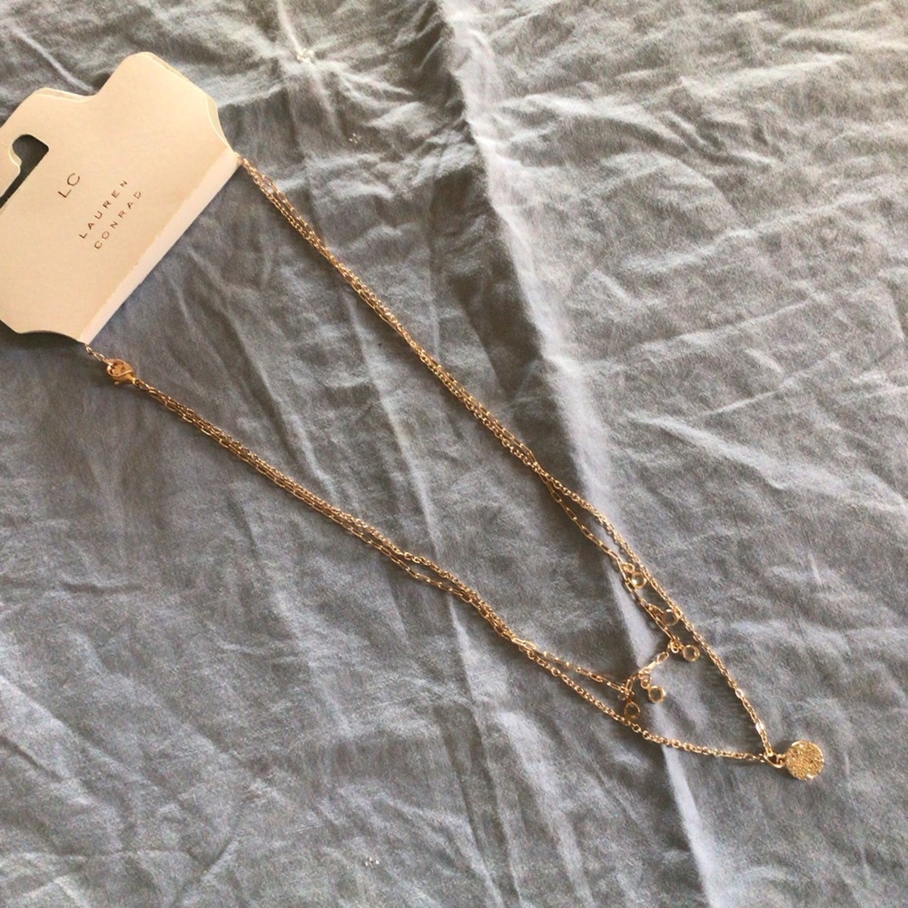 Rose Gold Layered Necklace from LC Lauren Conrad
